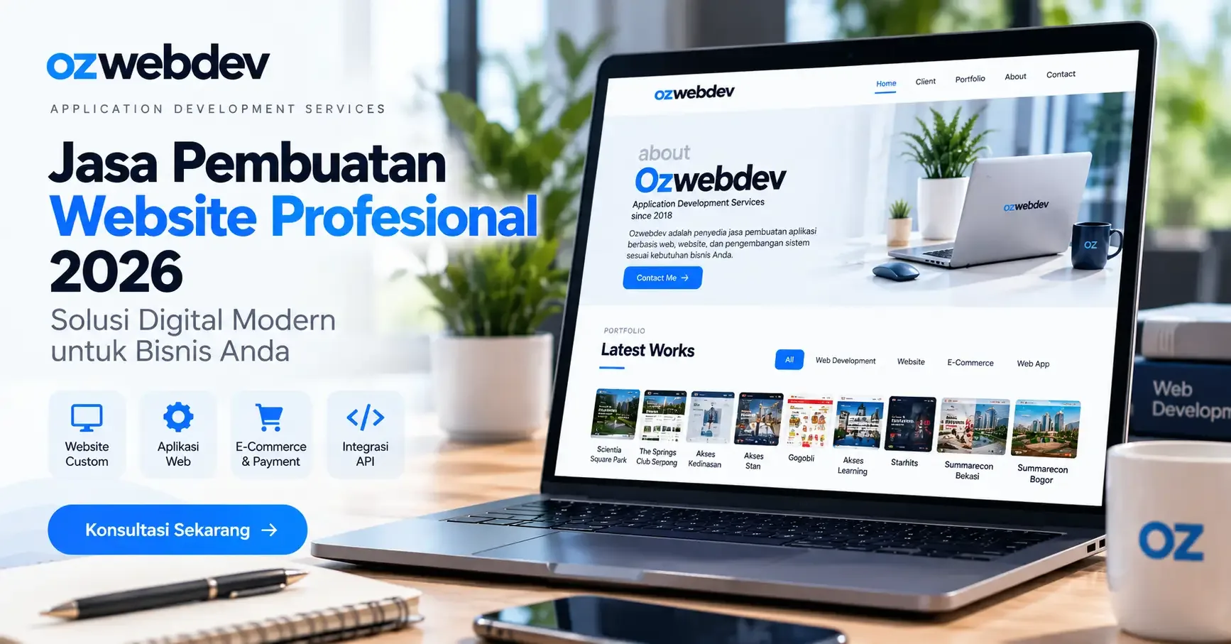 Jasa Pembuatan Website Profesional 2026: Solusi Digital Modern untuk Bisnis Anda